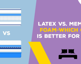 Latex vs. Memory Foam – Which One is Better for You