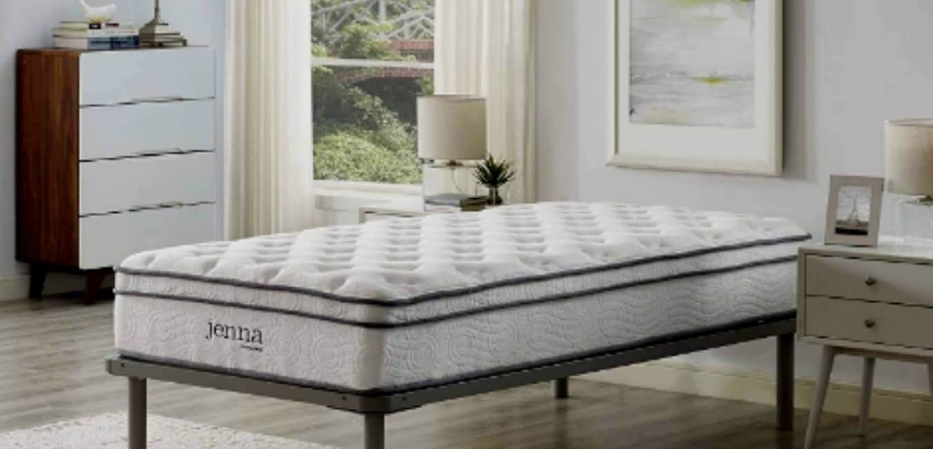 Modway Jenna 10” Twin Innerspring Mattress - Best for Isolated Motion