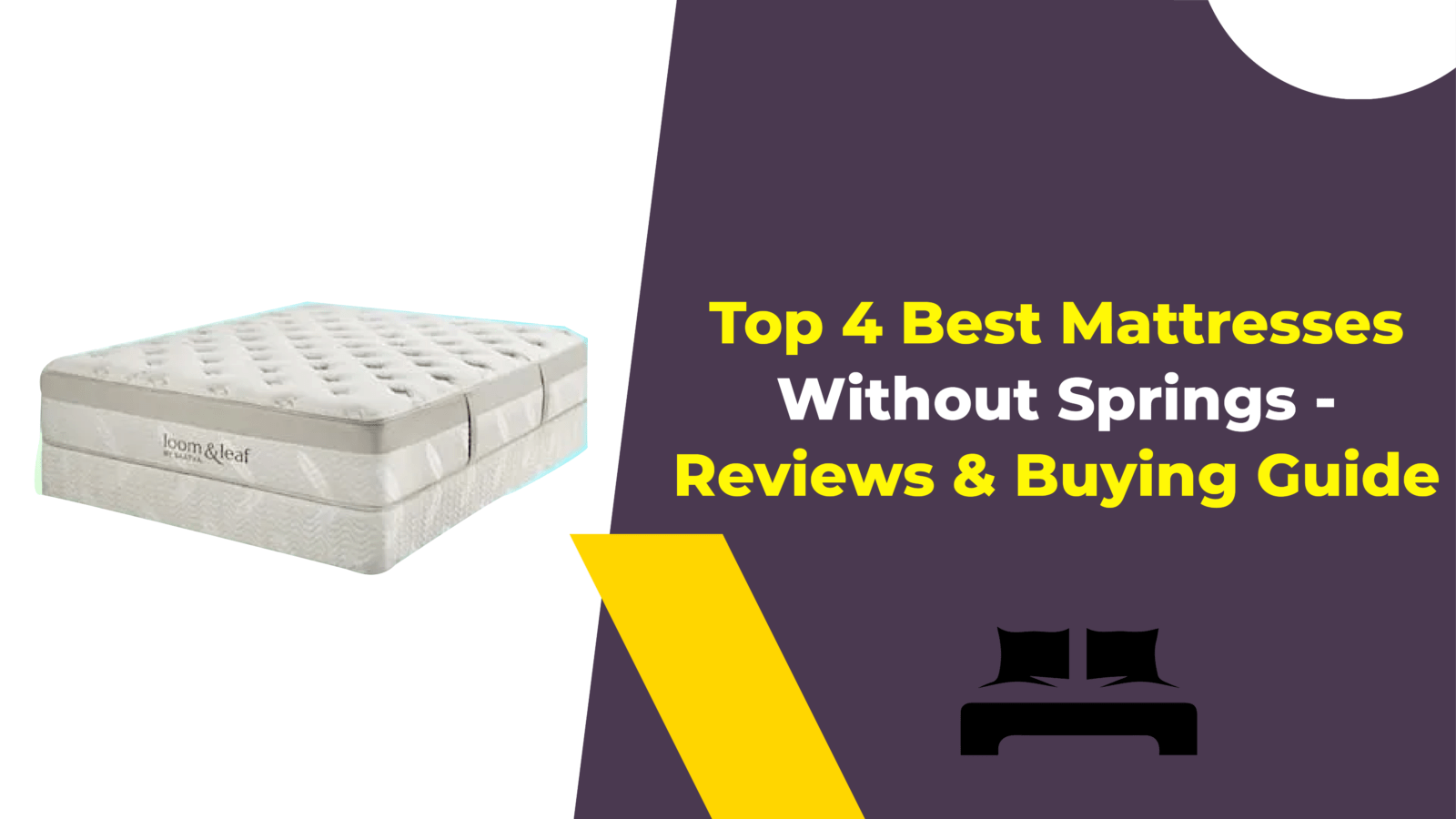 bed mattress without springs