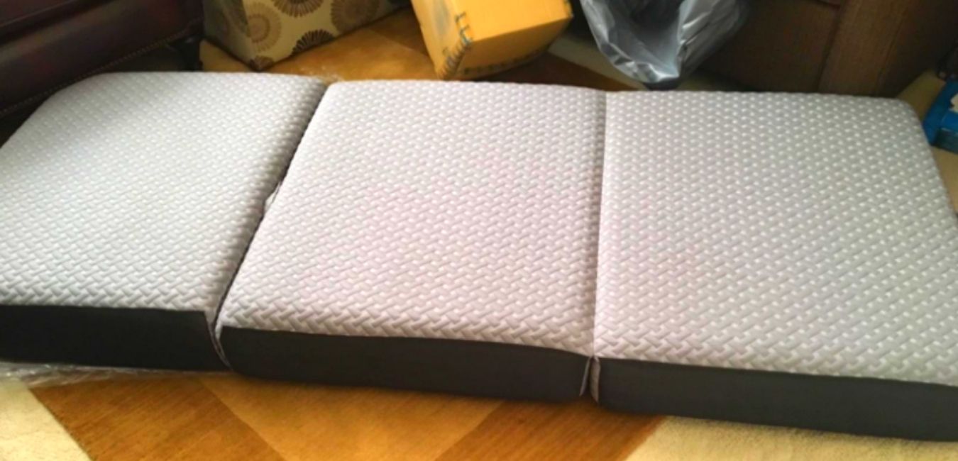 Milliard Tri-Folding Memory Foam Mattress - Temporary Sleeping Accommodations