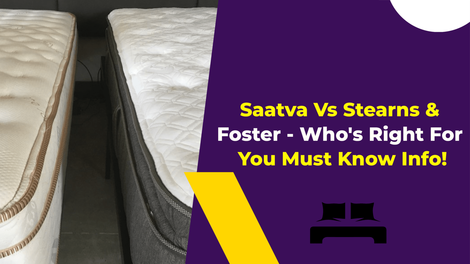 Saatva Vs Stearns & Foster - Who's Right For You Must Know Info!
