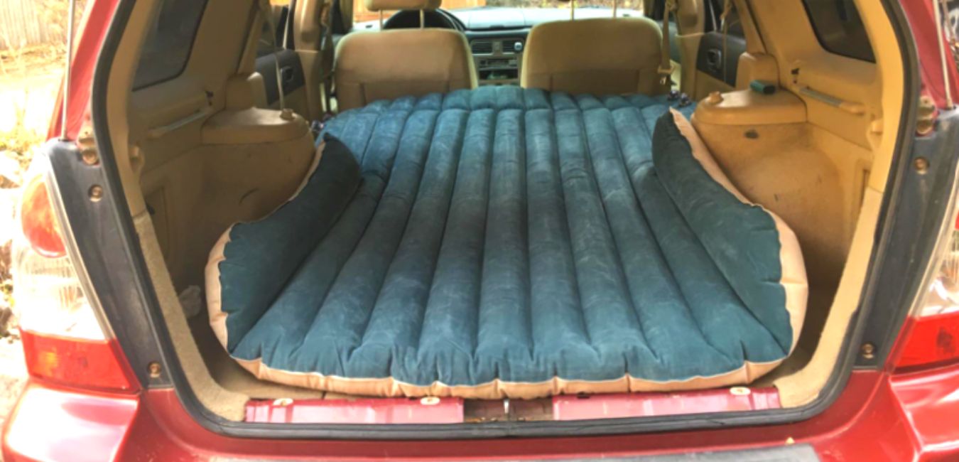 WEY&FLY SUV Air Mattress Thickened and Double-Sided - Best for Air mattress for truck back seat