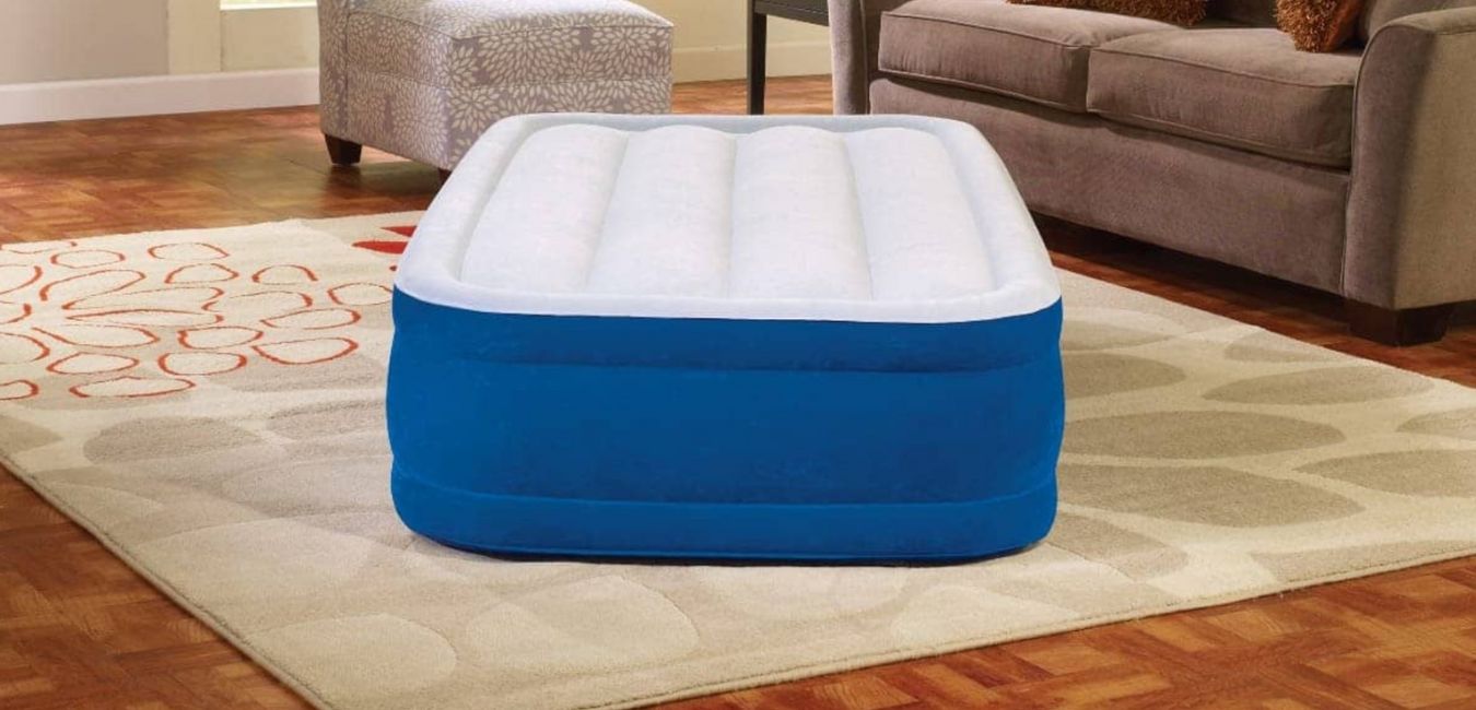how do keep air mattresses from sliding on the carpet