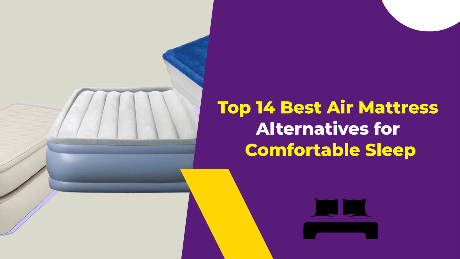 comfortable alternatives to air mattresses