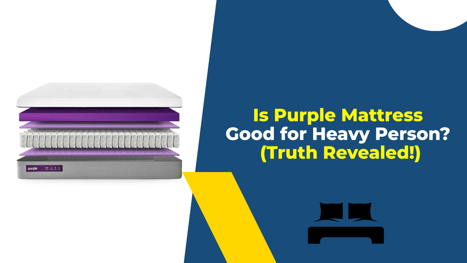 purple mattress good for heavier people