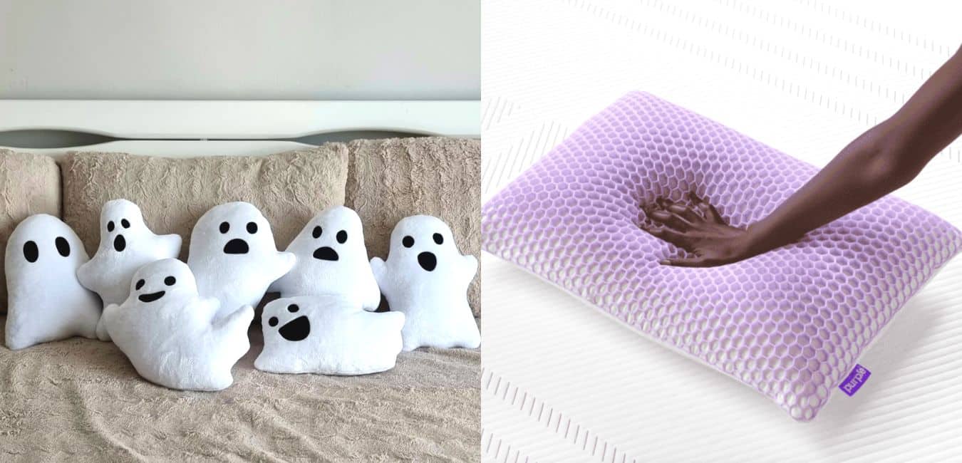 Ghost pillow vs Purple pillow