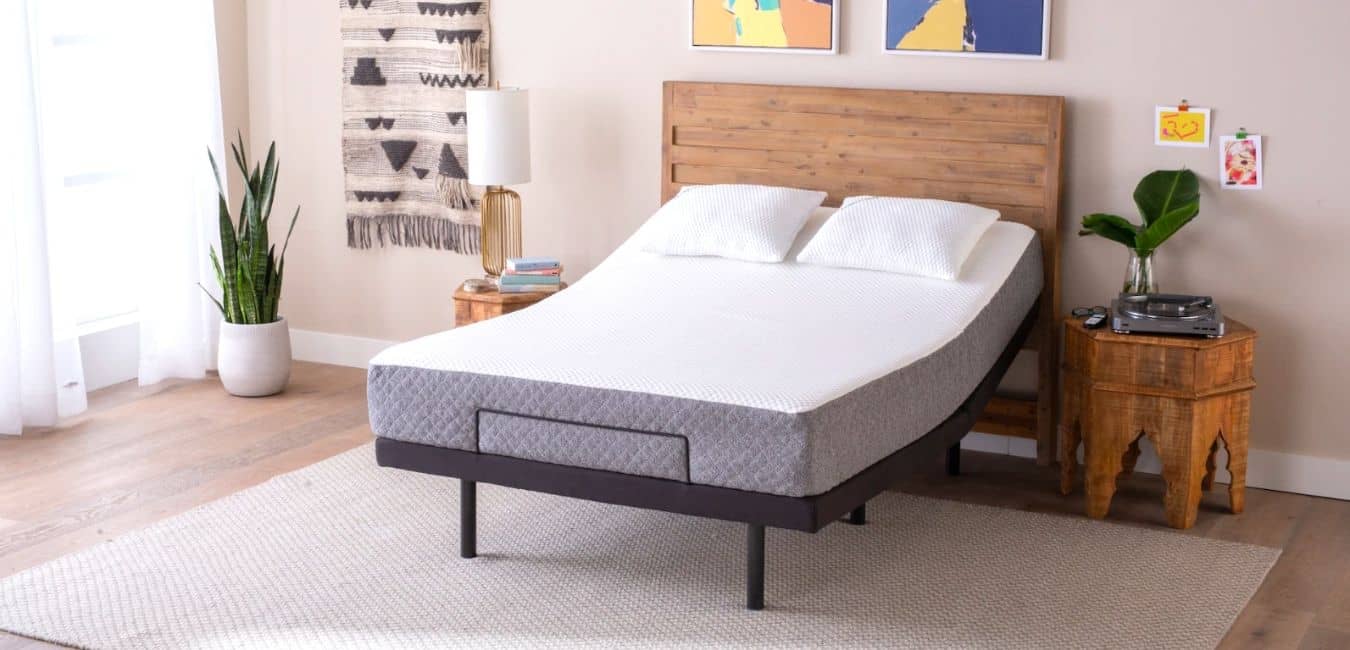 How to hide an adjustable bed frame