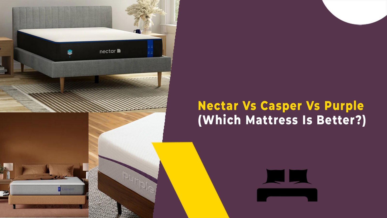 Nectar Vs Casper Vs Purple (Which Mattress Is Better?)