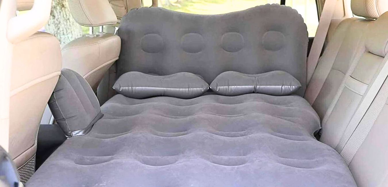 Thickened Car Bed Inflatable Home Air Mattress - Self Inflating 